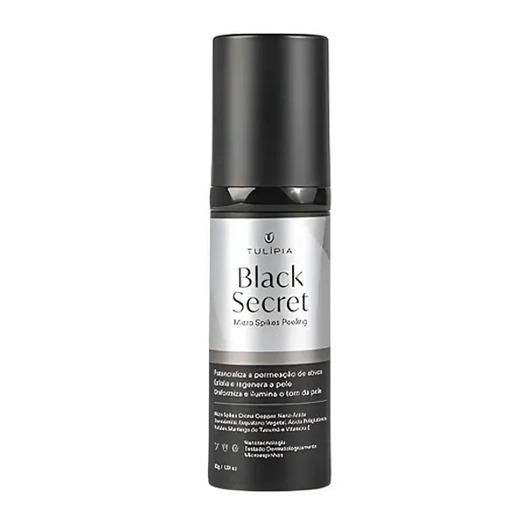 Peeling Facial Tulípia Black Secret Micro Spikes 30g Val 10/26