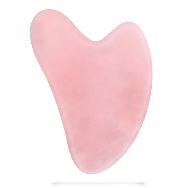 Guasha Facial Acrílico Rosa