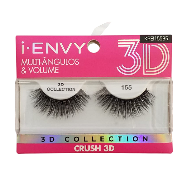 Cílios Postiços I-ENVY Crush 3D Multi Angulos 155