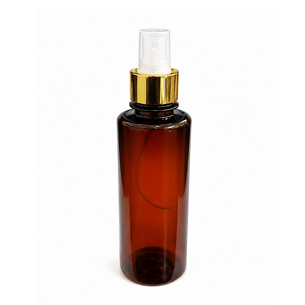 Frasco Spray Plástico Âmbar 200ml