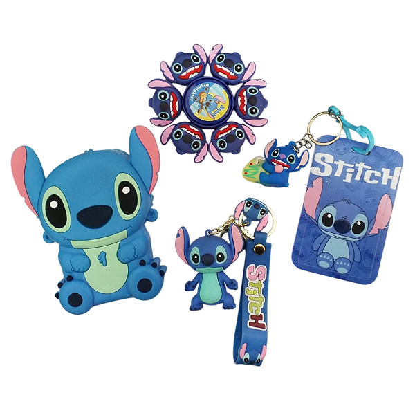 Kit Stitch Acessórios Papelaria Infantil