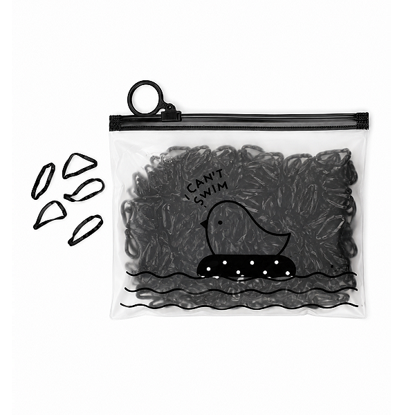 Elástico Para Cabelo Gominha Silicone 500Uni