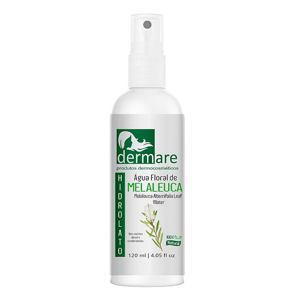 Hidrolato Água Floral de Melaleuca 120ml Dermare