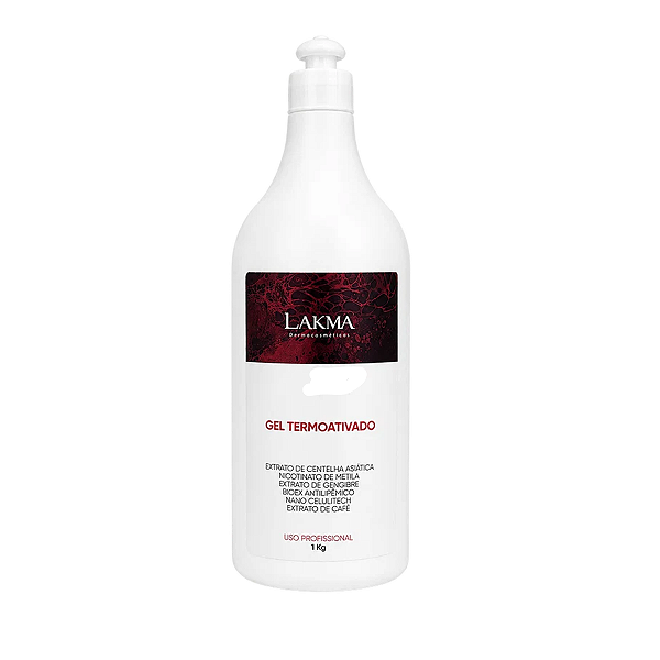 Gel Termoativado Redutor 1KG Lakma