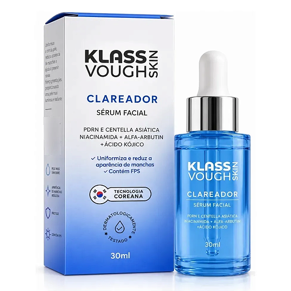Sérum Clareador PDRN Facial Klass Vough Skin 30ml