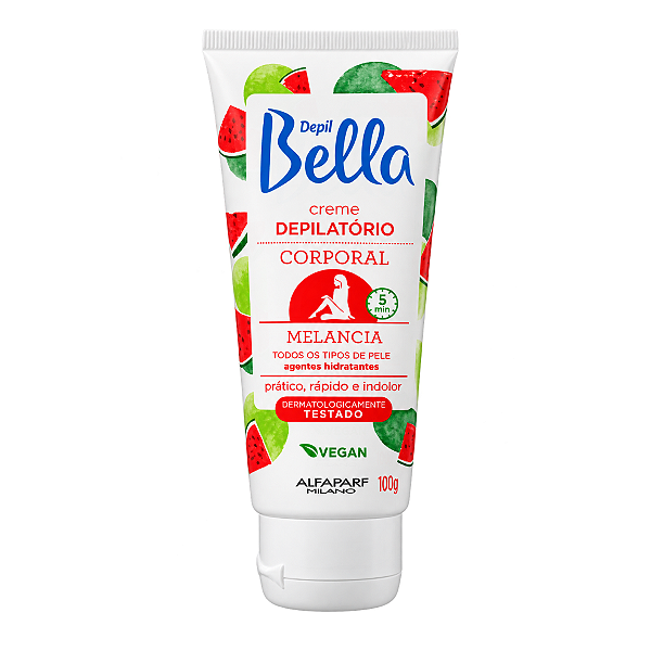 Creme Depilatório Corporal Melancia 100g Raavi
