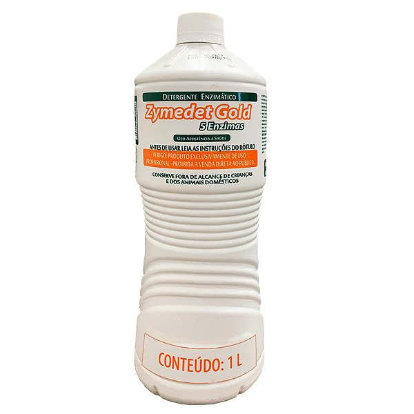 Detergente Enzimático Zymedet Gold 5 Enzimas 1L