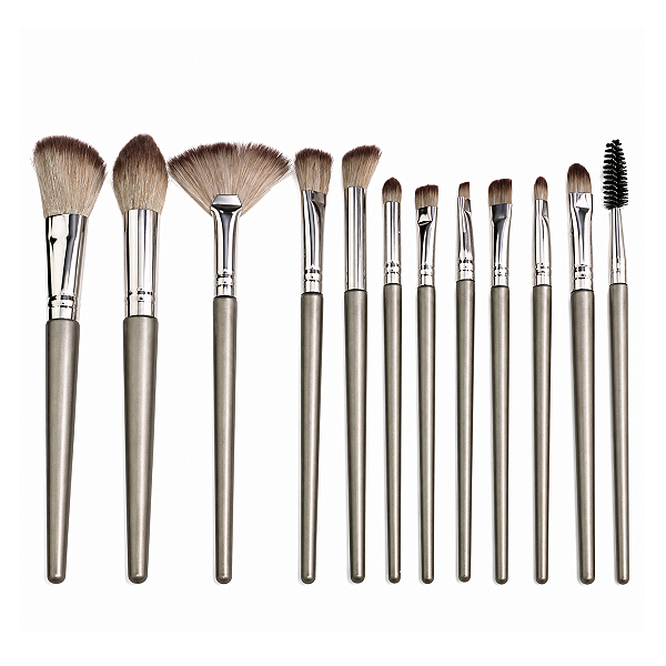 Kit de Pincéis para Maquiagem 10 ou 12 Unidades
