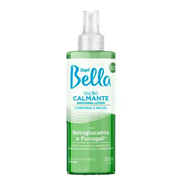 Loção Calmante Depil Bella Corporal e Facial 200ml