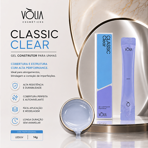 GEL CLASSIC CLEAR 14G SACHE VOLIA