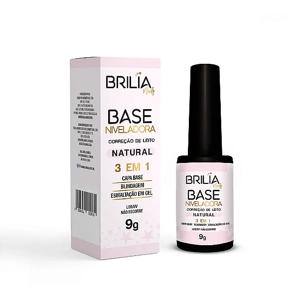 BASE NIVELADORA NATURAL 9G BRILIA