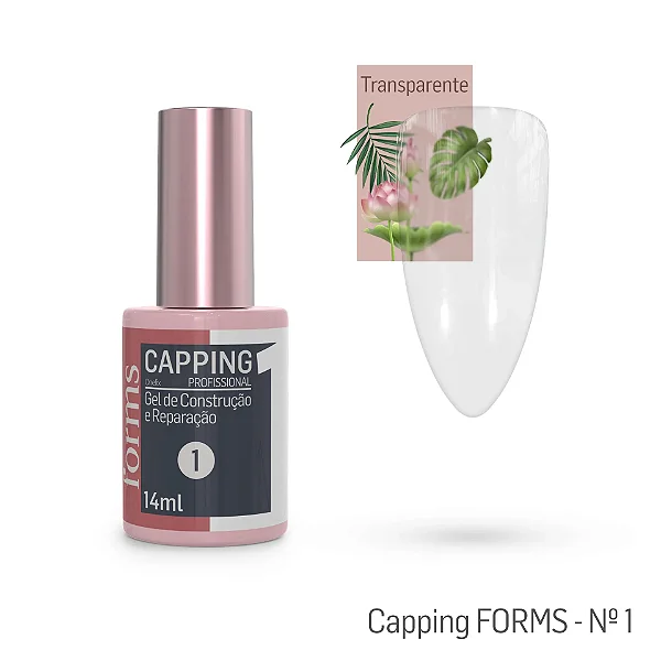 GEL DE CONSTRUÇÃO E REPARAÇÃO CAPPING 1 FORMS 14ML