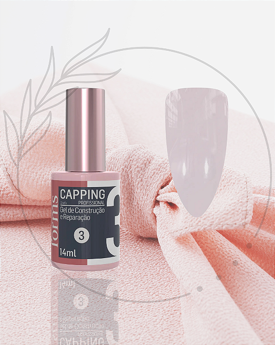 GEL DE CONSTRUÇÃO E REPARAÇÃO CAPPING 3 FORMS 14ML