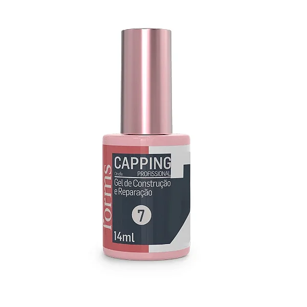 GEL DE CONSTRUÇÃO E REPARAÇÃO CAPPING 7 FORMS 14ML