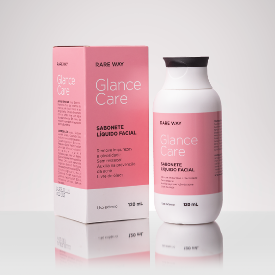 SABONETE LÍQUIDO FACIAL RARE WAY 120ML