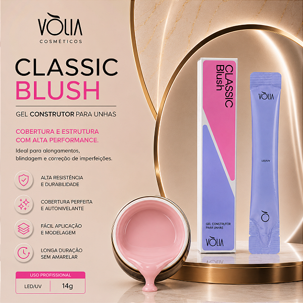 GEL CLASSIC BLUSH VOLIA REFIL 14G
