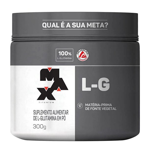GLUTAMINA 300GR- MAX TITANIUM