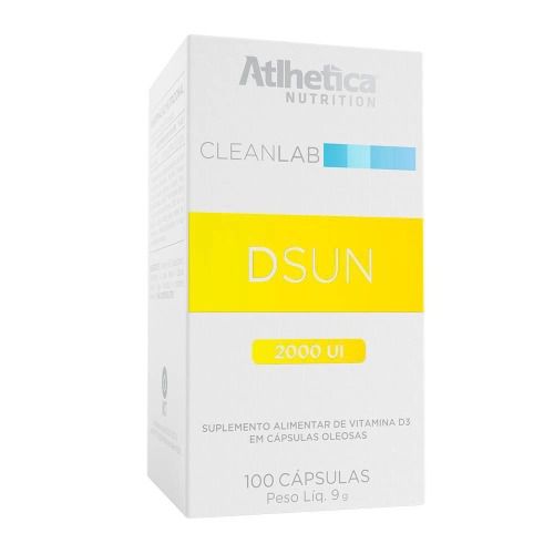 VITAMINA D DSUN 2000 UI 100 CAPS - ATLHETICA