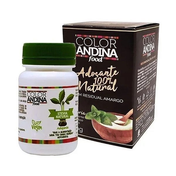COLOR ANDINA ADOÇANTE STÉVIA 20G