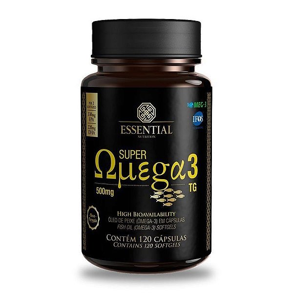 SUPER OMEGA 3 500MG 120CPS- ESSENTIAL