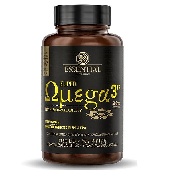 SUPER OMEGA 3 500MG 240CAPS- ESSENTIAL
