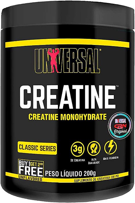 CREATINA UNIVERSAL 200G - UNIVERSAL