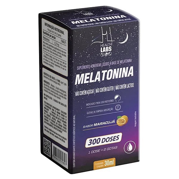 MELATONINA LIQUIDA 30ML- HEALTH LABS