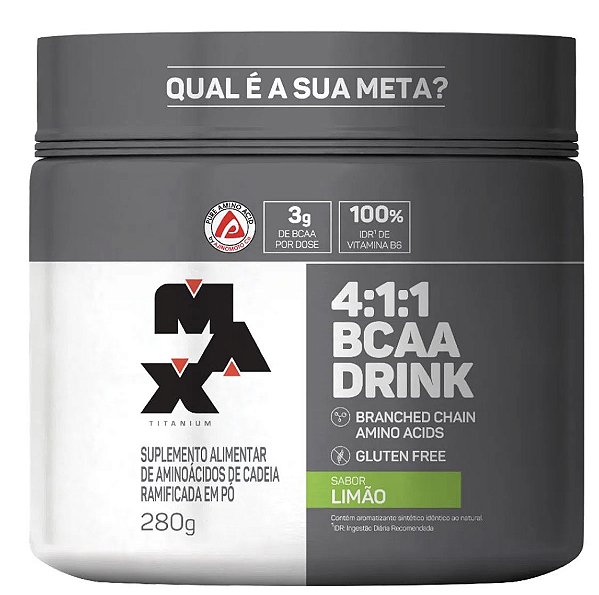BCAA DRINK 4:1:1 280GR - MAX TITANIUM