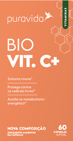 COMBO 2 POTES Vitamina C 60cps cada - Pura Vida