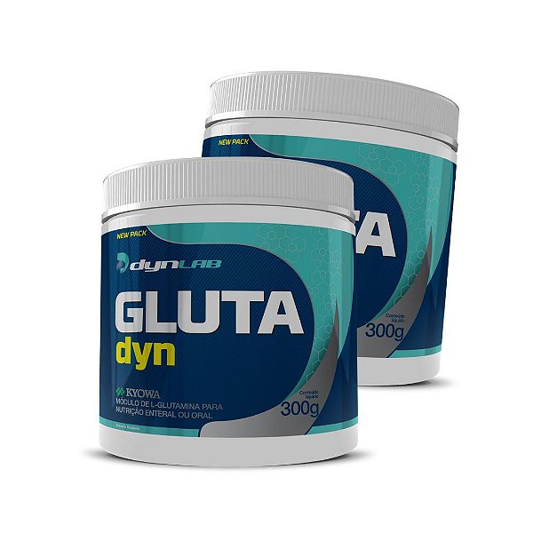 COMBO 2 POTES GLUTAMINA 300GR - DYNAMIC LABS