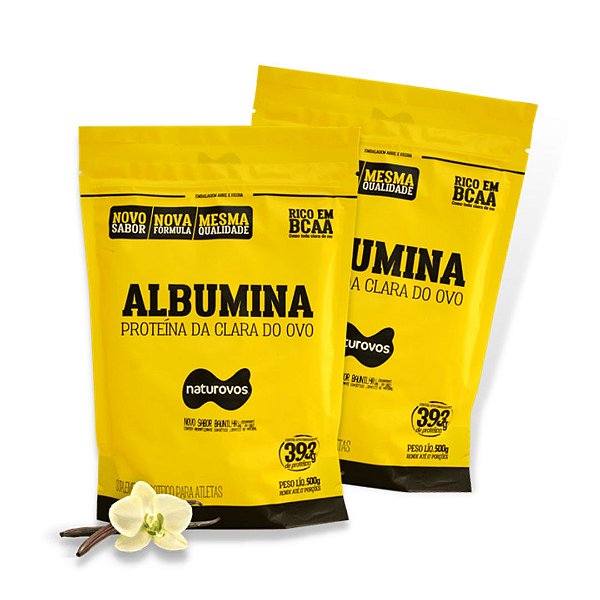 COMBO 2 POTES ALBUMINA - NATUROVOS
