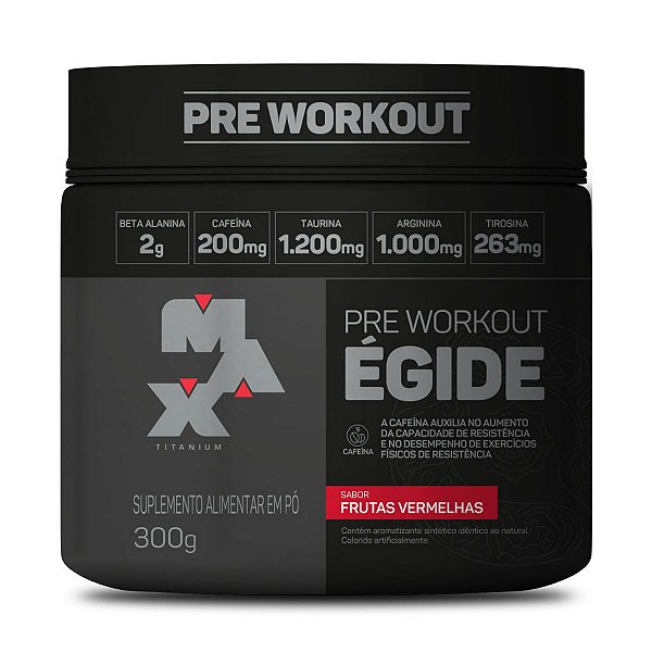 EGIDE PRE-WORKOUT 300GR - MAX TITANIUM