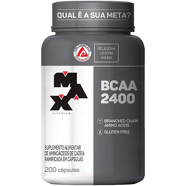 BCAA 2400 200CAPS - MAX TITANIUM