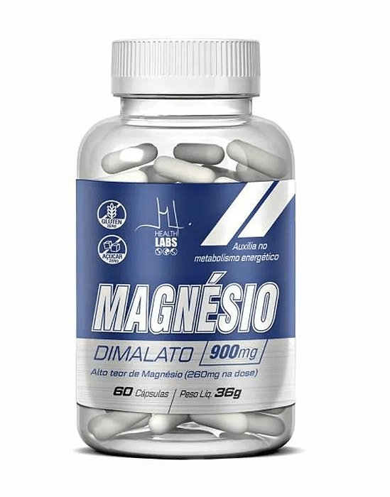 MALATO DE MAGNÉSIO 900MG 60 CAPS