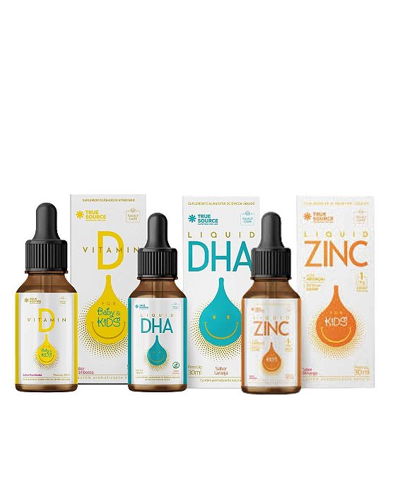 VITAMINAS INFANTIS LIQUIDAS - TRUE SOURCE