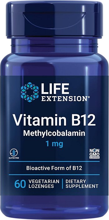 B12 METHYLCOBALAMINA PASTILHA SUBLINGUAL 1000 MCG