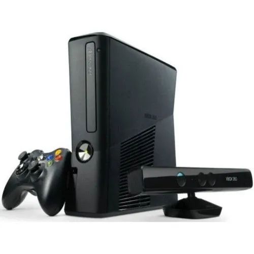 Xbox 360 Slim 4GB, Kinect, 2 Controles, 4 Jogos - Microsoft - Nova, tem  como jogar online no xbox 360 