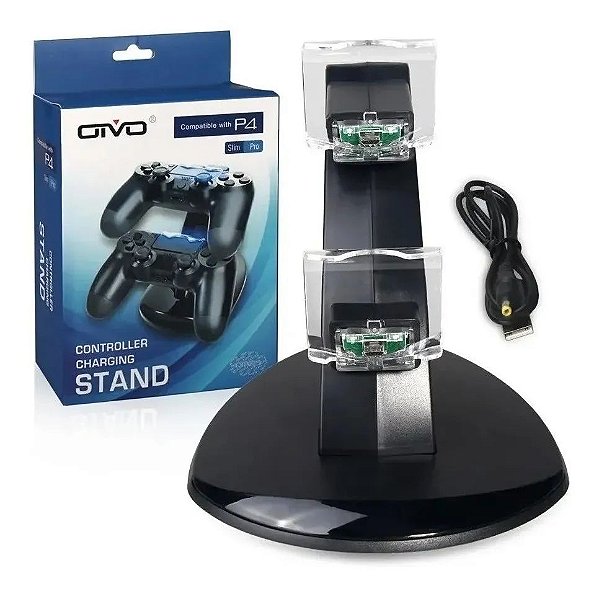 Base de carregamento dupla para DualShock4 - Controller Charging Stand - PS4