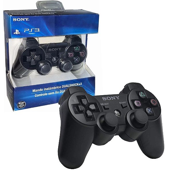 Controle PlayStation 3 DualShock Wireless Sem Fio
