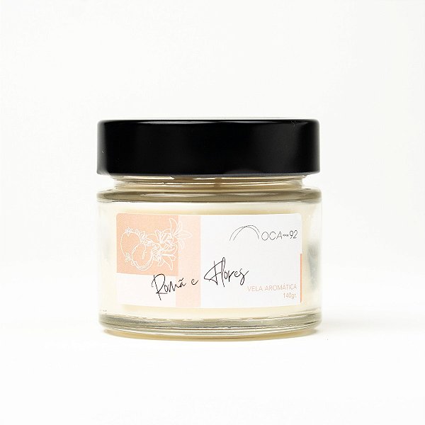 Vela Aromatizada Romã & Flores OCA92 140g