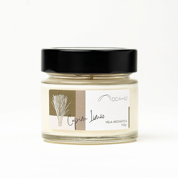 Vela Aromatizada Capim Limão OCA92 140