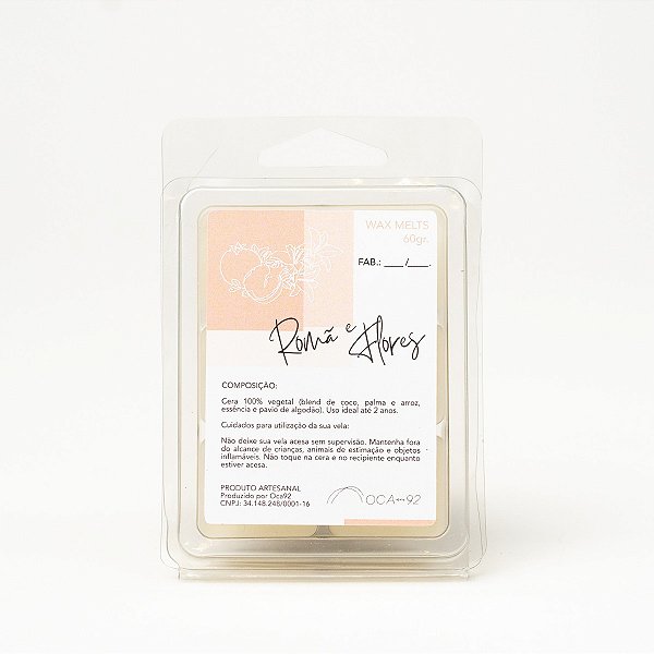 Wax Melts Romã & Flores OCA92 60g