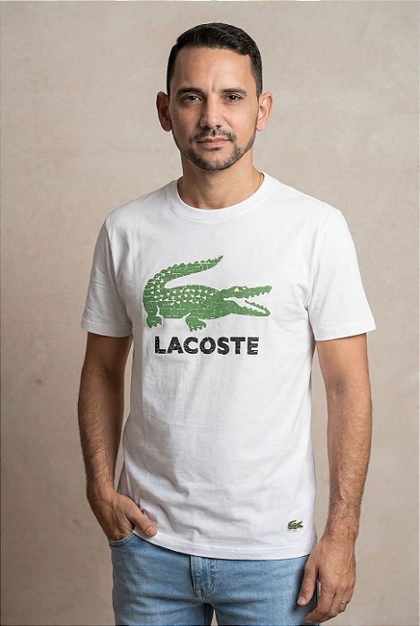 Camiseta Lacoste Crocodilo Emborrachado