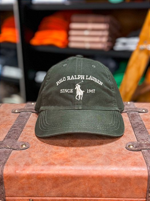 Boné Ralph Lauren Polo R.L Since1967 Verde Musgo