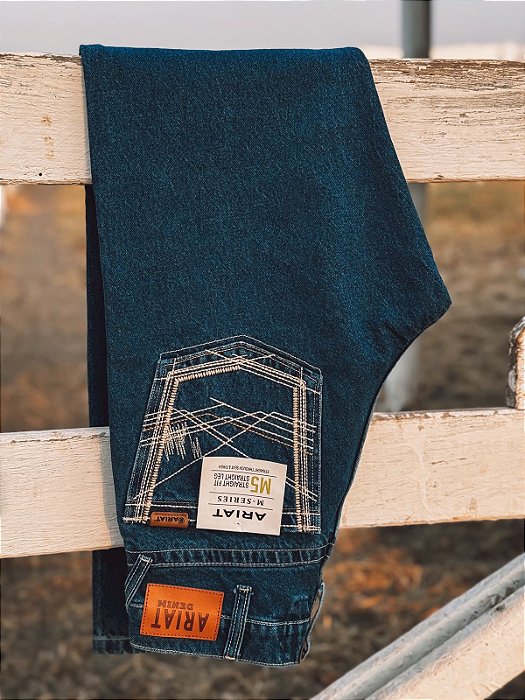 CALÇA ARIAT M5 STRAIGHT LEG JEAN MÉDIA