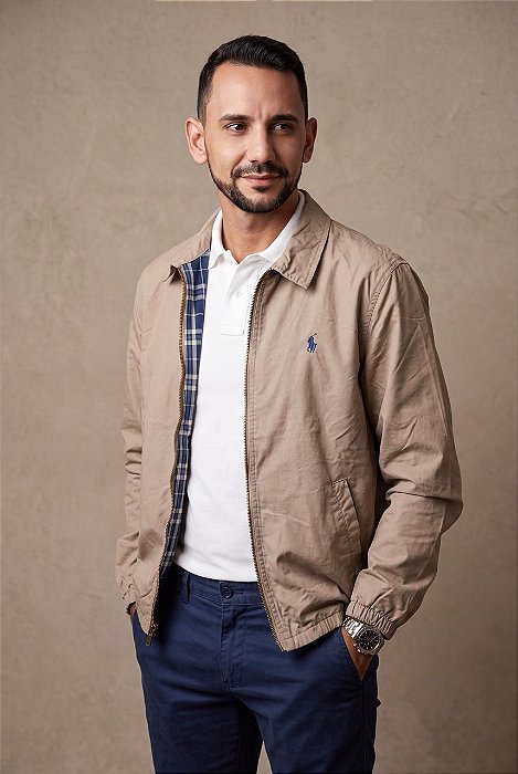 Jaqueta Sarja Ralph Lauren Marrom