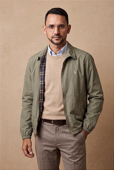 Jaqueta Sarja Ralph Lauren Verde