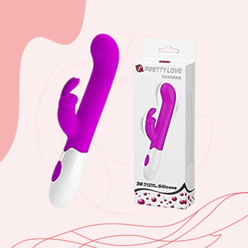 Vibrador de Ponto G e Clitóris - Centaur Rabbit