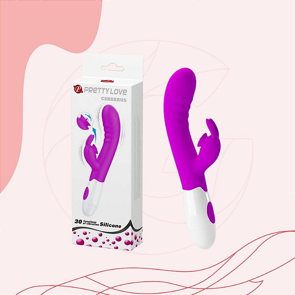 Vibrador Ponto G e Clitóris - Cerberus Rabbit