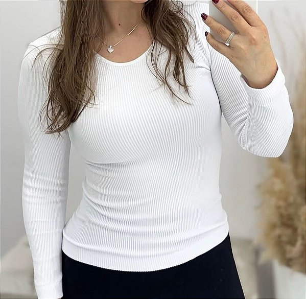 Blusinha Térmica Canelada